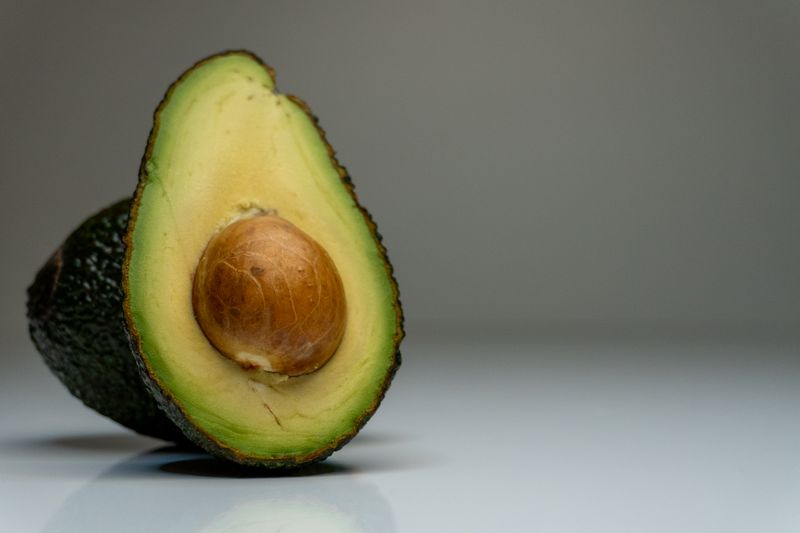Fresh house salad with avocado